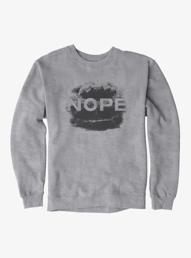 Nope Flying Object Sweatshirt