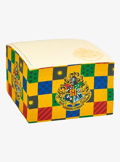 Harry Potter Hogwarts Crest Sticky Note Cube