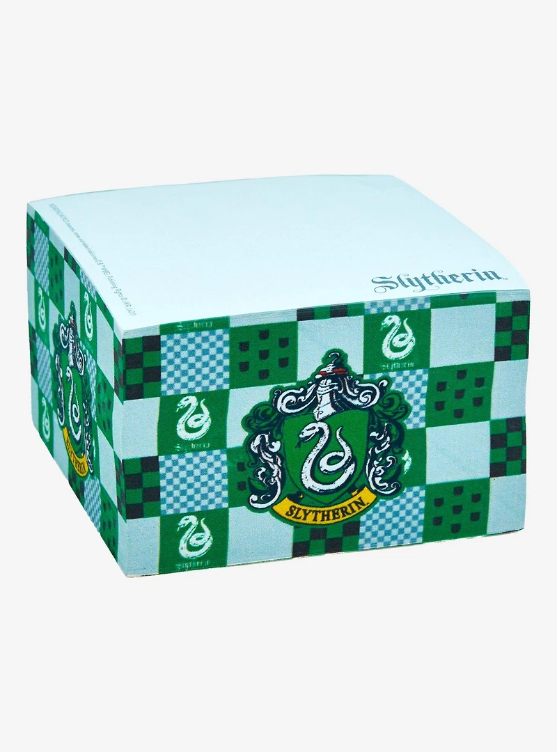 Harry Potter Slytherin Crest Sticky Note Cube