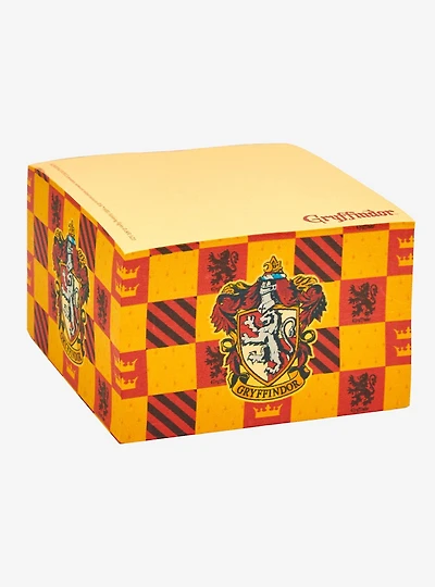 Harry Potter Gryffindor Crest Sticky Note Cube