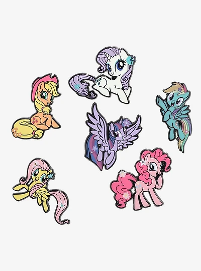 My Little Pony Floral Characters Blind Box Enamel Pin - BoxLunch Exclusive