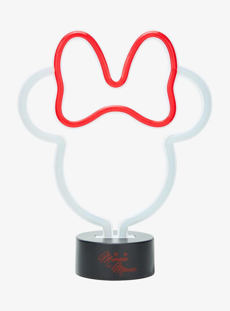 Disney Minnie Mouse Silhouette Figural LED Table Lamp