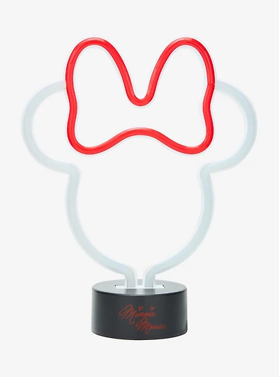 Disney Minnie Mouse Silhouette Figural LED Table Lamp