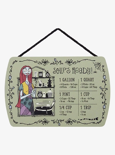 Disney The Nightmare Before Christmas Sally's Soup Kitchen Measurement Conversion Chart — BoxLunch Exclusive