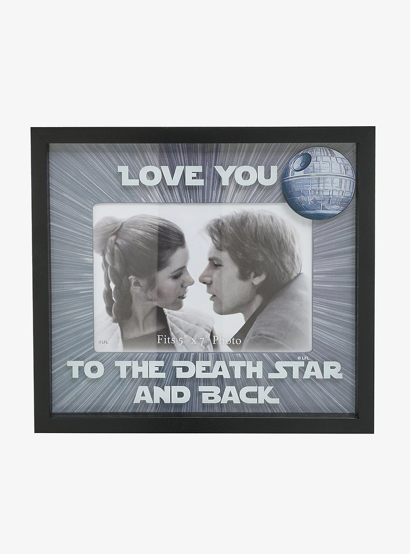 Star Wars Love You to the Death Star Picture Frame — BoxLunch Exclusive