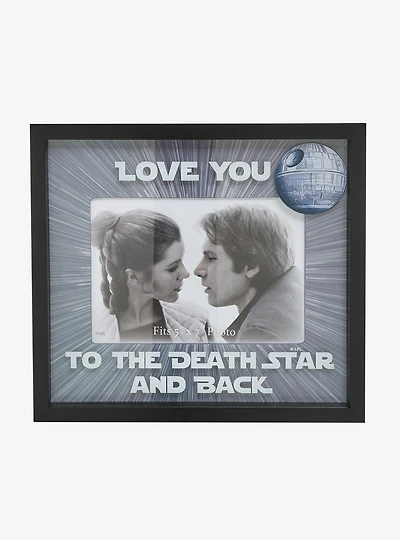 Star Wars Love You to the Death Star Picture Frame — BoxLunch Exclusive