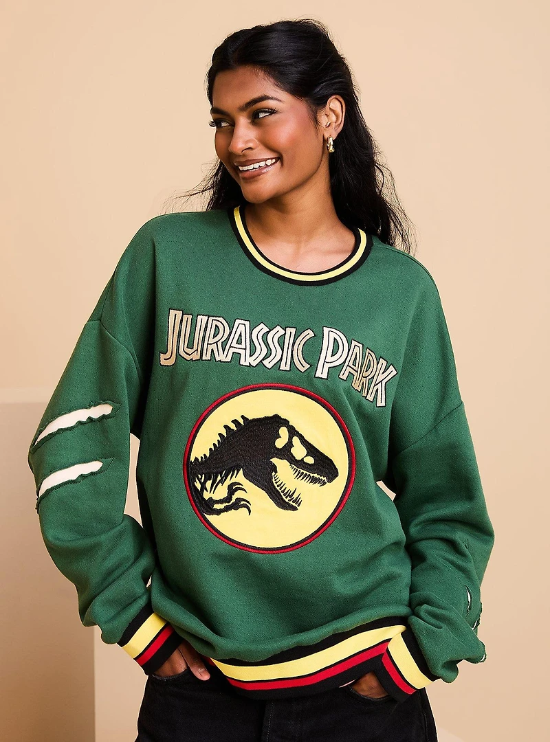 Jurassic Park Logo Crewneck - BoxLunch Exclusive