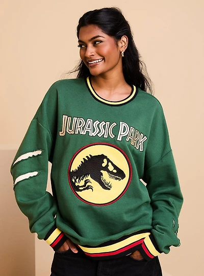 Jurassic Park Logo Crewneck - BoxLunch Exclusive