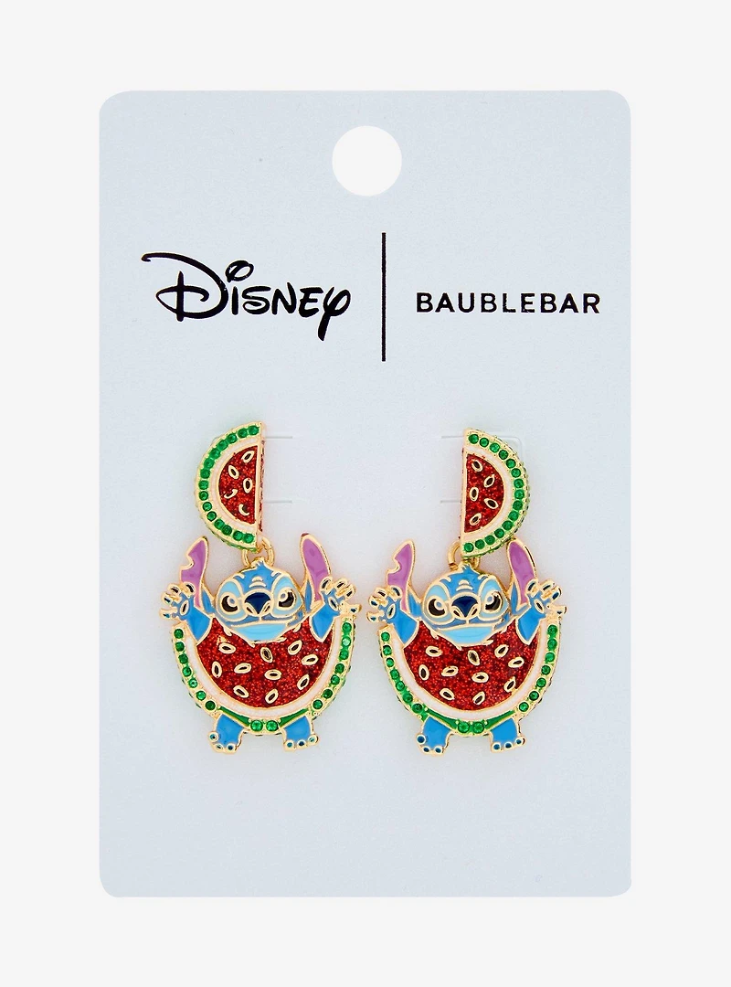 Baublebar Disney Lilo & Stitch Watermelon Stitch Earrings - BoxLunch Exclusive