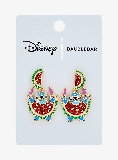 Baublebar Disney Lilo & Stitch Watermelon Stitch Earrings - BoxLunch Exclusive