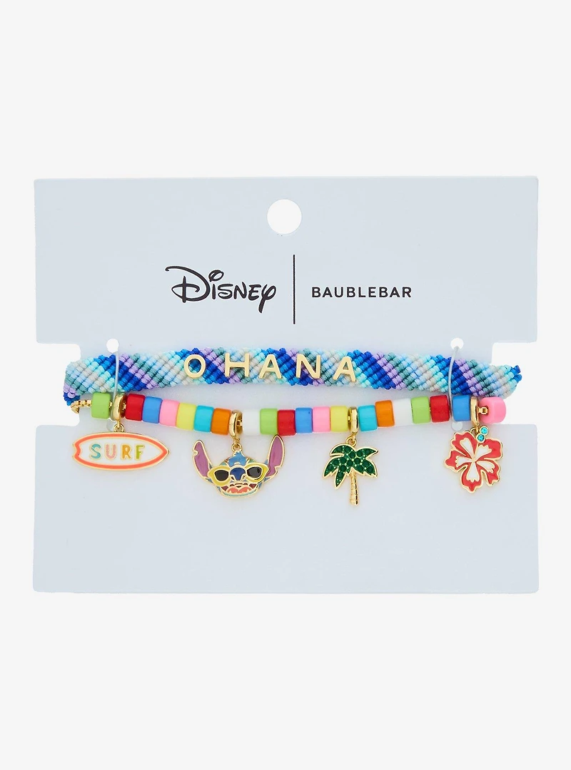 Baublebar Disney Lilo & Stitch Beach Friendship Bracelet Set - BoxLunch Exclusive