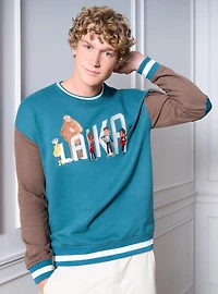 LAIKA Studios Vintage Color Block Crewneck — BoxLunch Exclusive