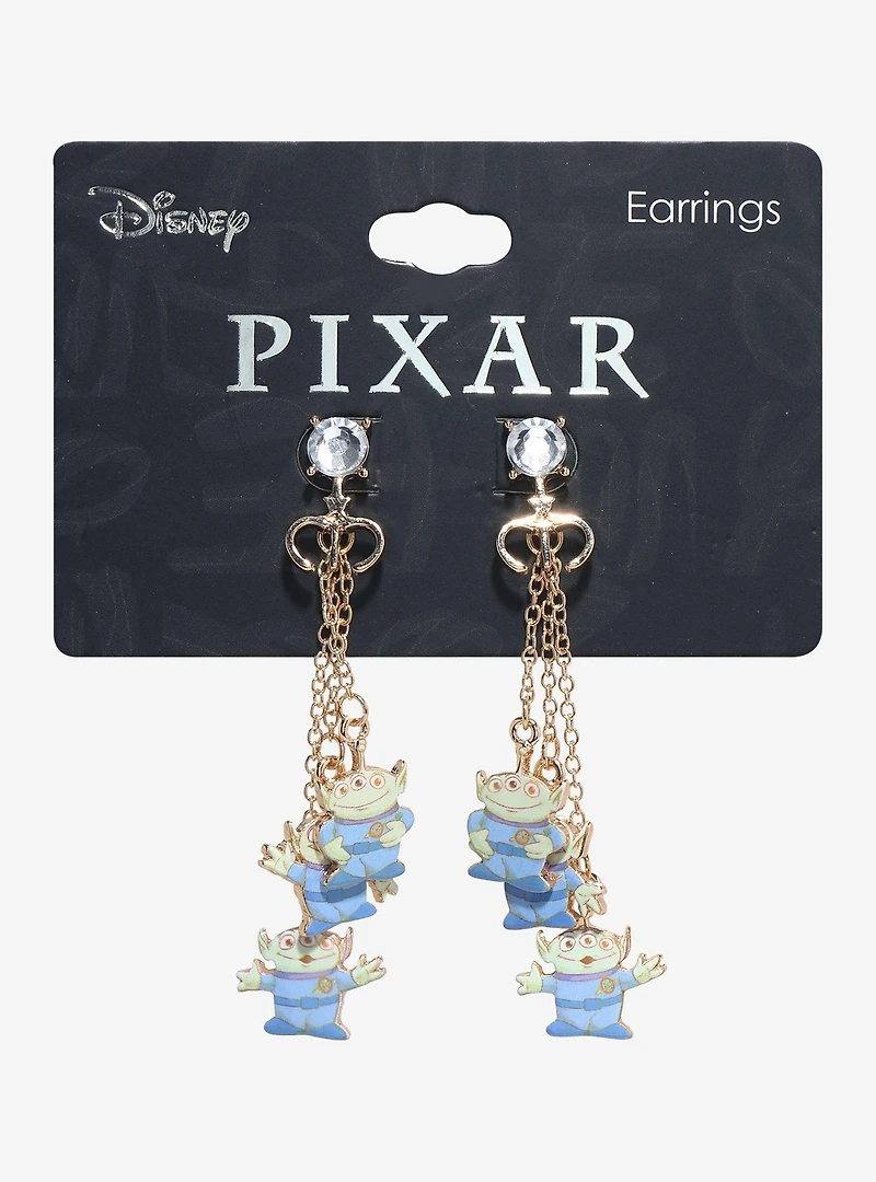 Disney Pixar Toy Story Little Green Aliens Rhinestone Earrings — BoxLunch Exclusive