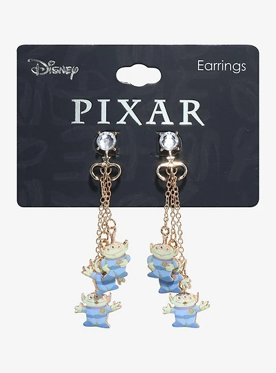 Disney Pixar Toy Story Little Green Aliens Rhinestone Earrings — BoxLunch Exclusive
