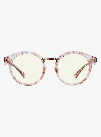 GUNNAR x tokidoki Flower Power Clear Tint Blue Light Glasses