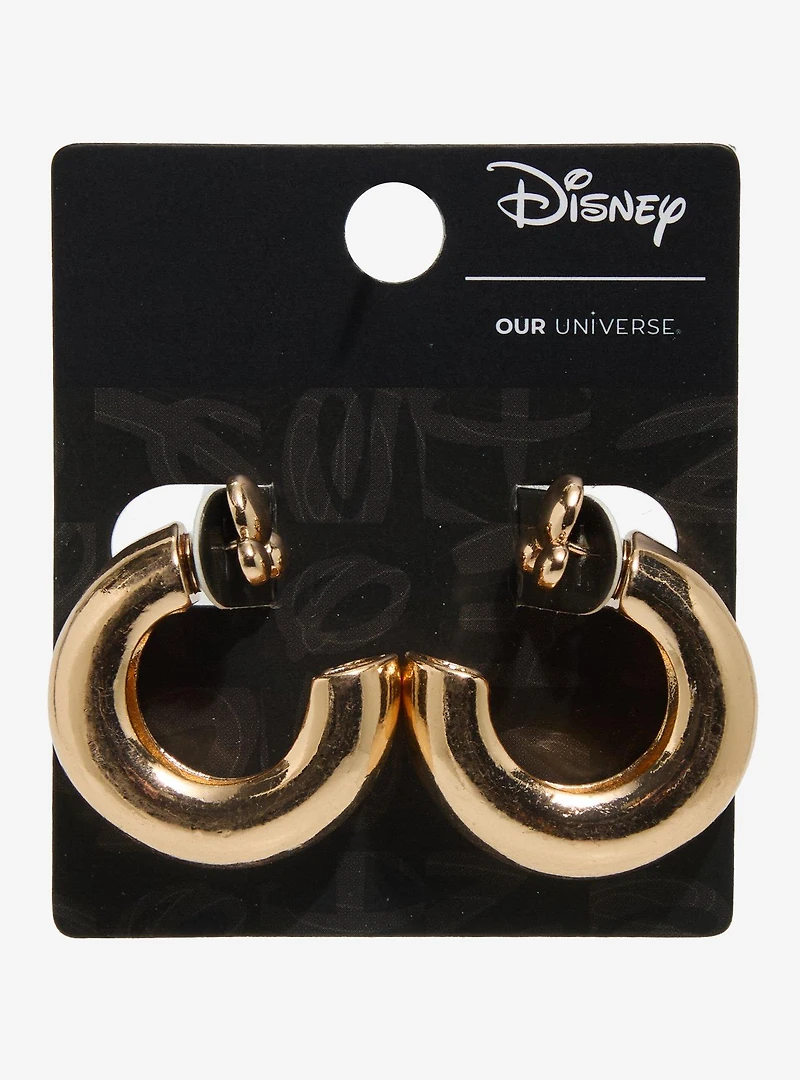 Our Universe Disney Mickey Mouse Chunky Hoop Earrings — BoxLunch Exclusive