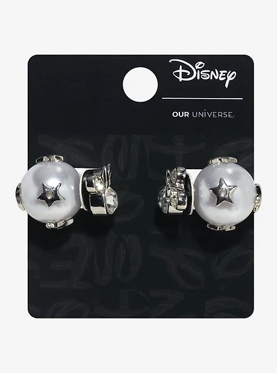 Our Universe Disney Minnie Mouse Pearl Earrings