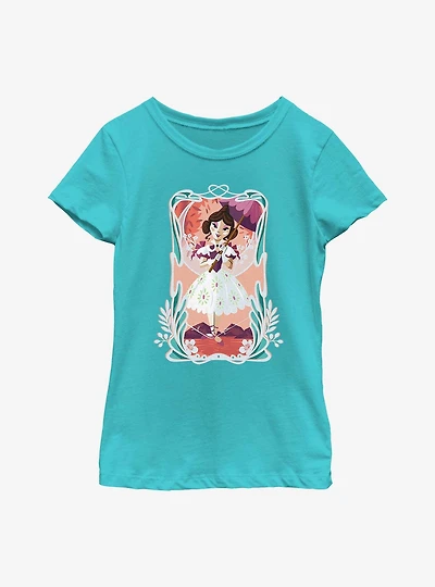 Disney The Haunted Mansion Tightrope Youth Girls T-Shirt