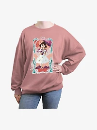 Disney The Haunted Mansion Tightrope Womens Oversized Sweatshirt