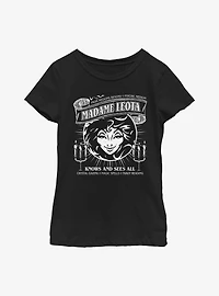 Disney The Haunted Mansion Psychic Medium Youth Girls T-Shirt