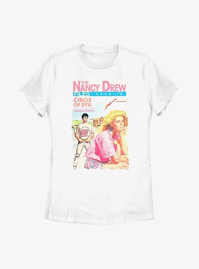 Nancy Drew Mystery Circle Of Evil Womens T-Shirt