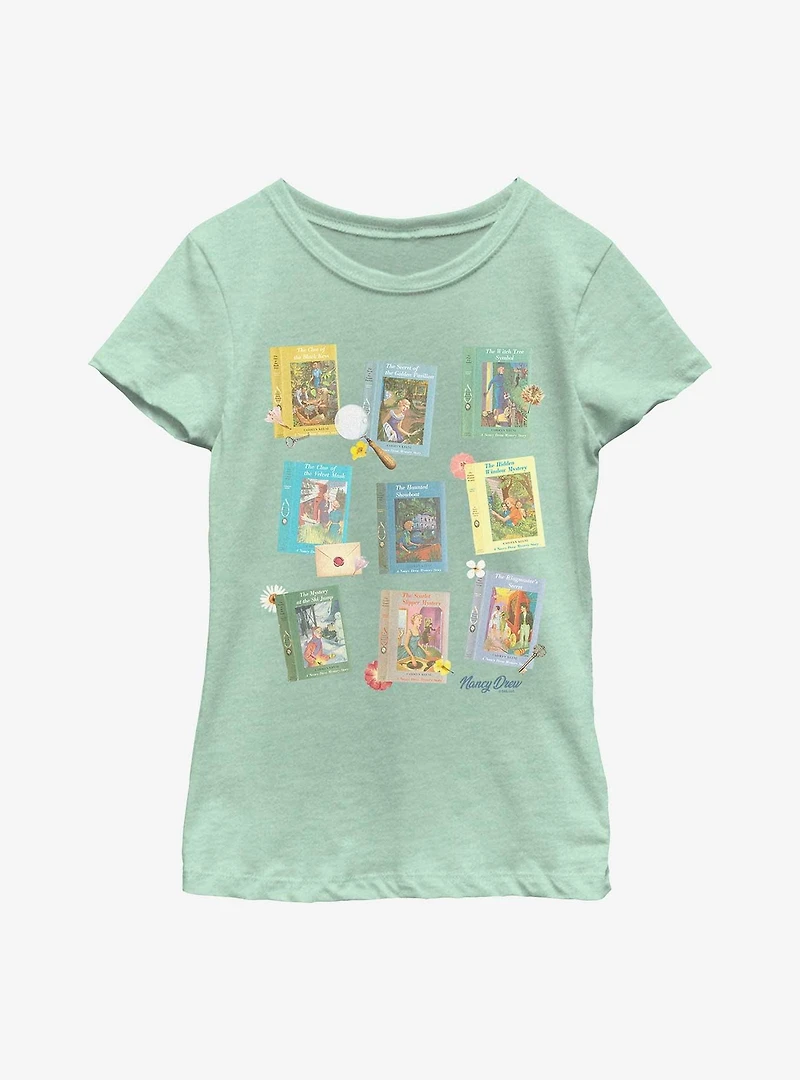 Nancy Drew Mystery Books Youth Girls T-Shirt