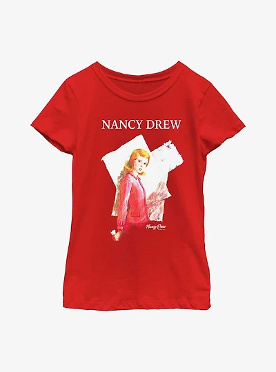 Nancy Drew Mystery Mysterious Letter Youth Girls T-Shirt