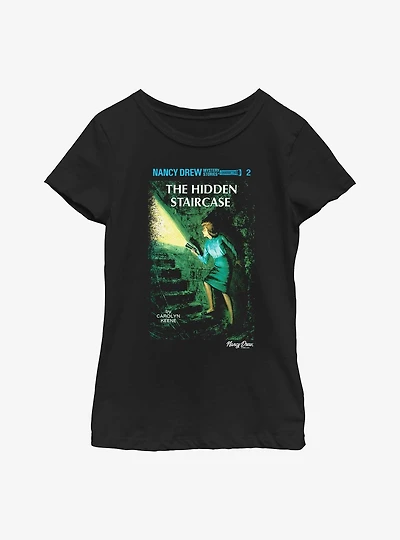 Nancy Drew Mystery Hidden Staircase Youth Girls T-Shirt