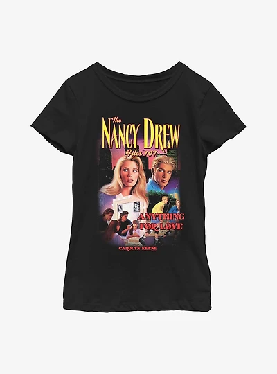 Nancy Drew Mystery Anything For Love Youth Girls T-Shirt