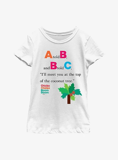 Chicka Boom A Told B And C Youth Girls T-Shirt