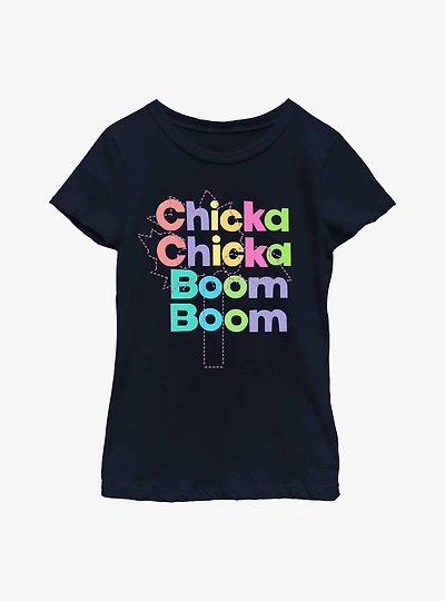 Chicka Boom Stitch Youth Girls T-Shirt