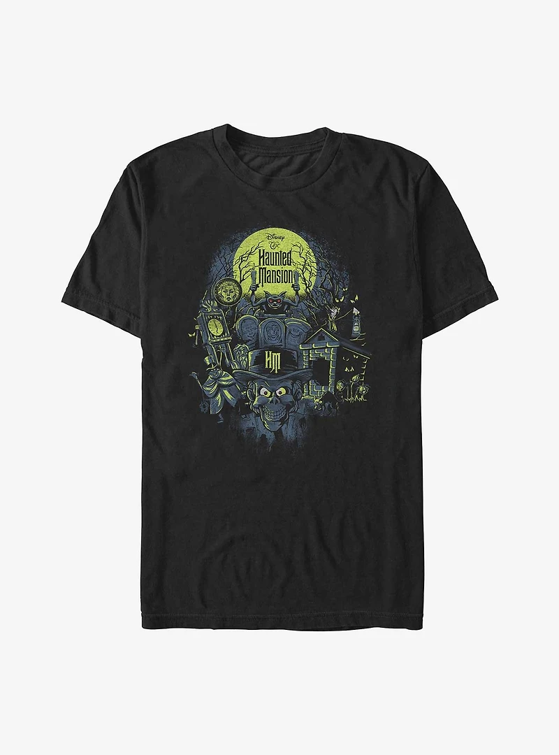 Disney The Haunted Mansion Montage T-Shirt