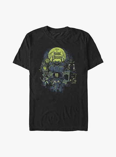 Disney The Haunted Mansion Montage T-Shirt