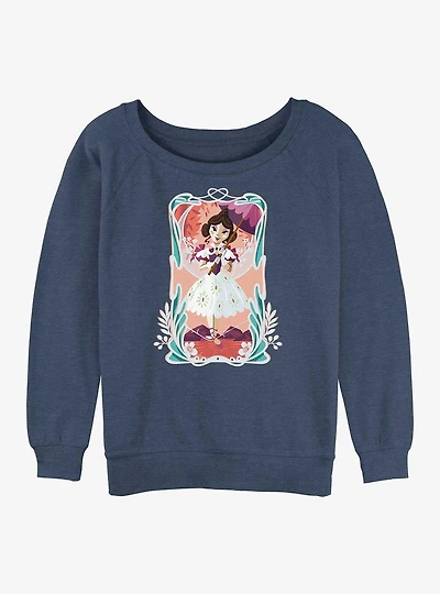 Disney The Haunted Mansion Tightrope Womens Slouchy Sweatshirt