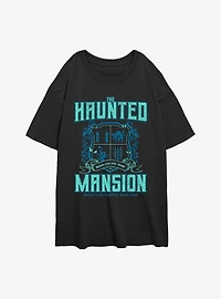 Disney The Haunted Mansion Collegiate Womens Oversized T-Shirt