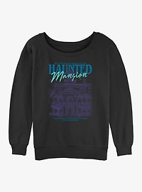 Disney The Haunted Mansion Focus Womens Slouchy Sweatshirt