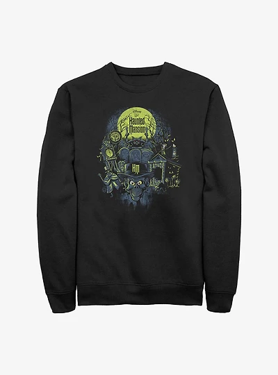 Disney The Haunted Mansion Montage Sweatshirt