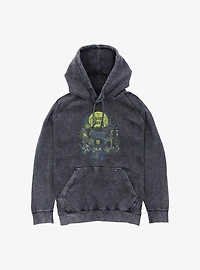 Disney The Haunted Mansion Montage Mineral Wash Hoodie