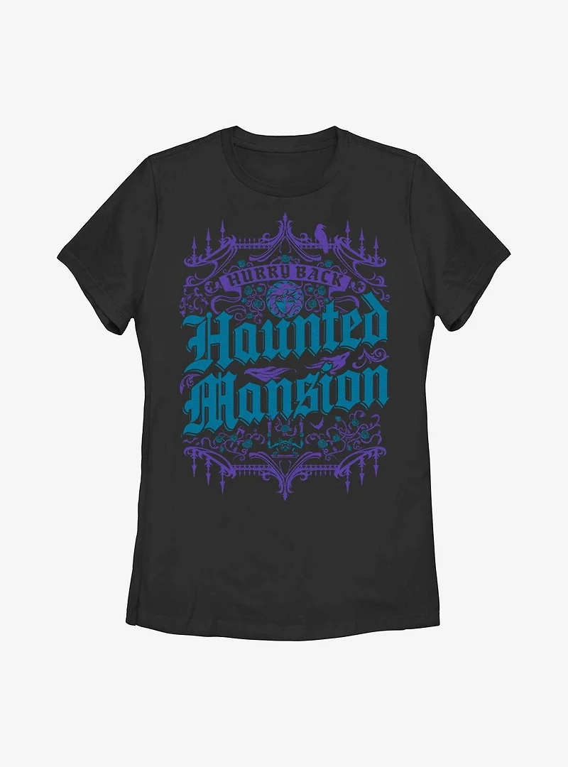 Disney The Haunted Mansion Meet at Womens T-Shirt