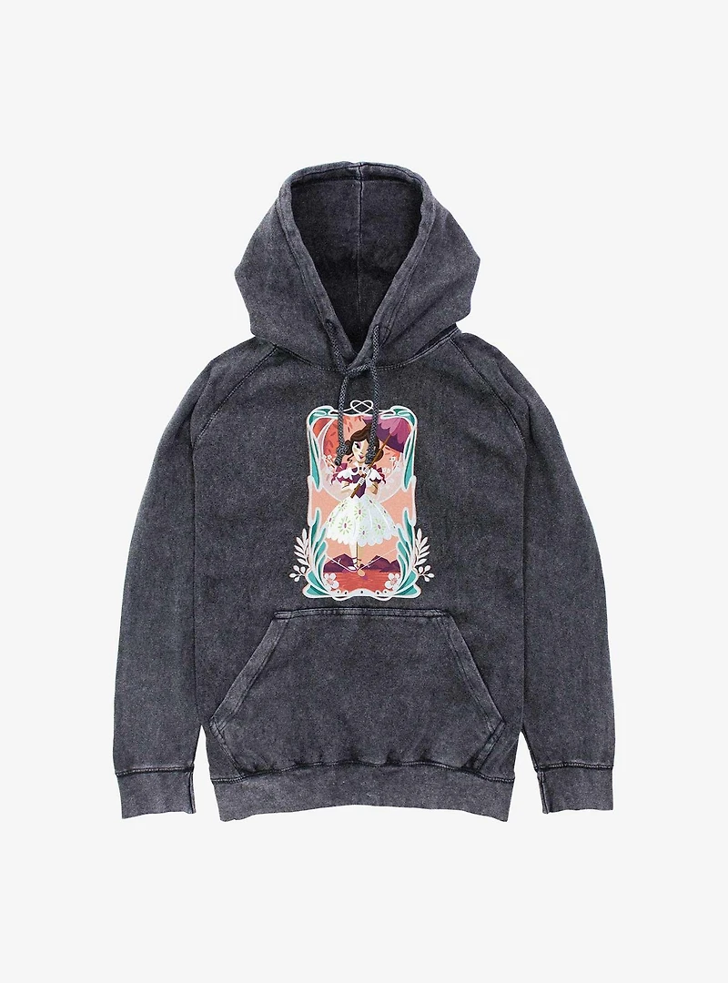 Disney The Haunted Mansion Tightrope Mineral Wash Hoodie