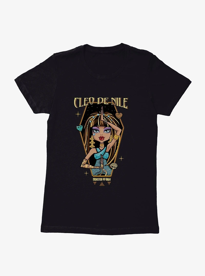 Monster High Cleo de Nile Pose Womens T-Shirt