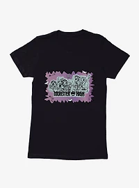 Monster High Group Pose Womens T-Shirt