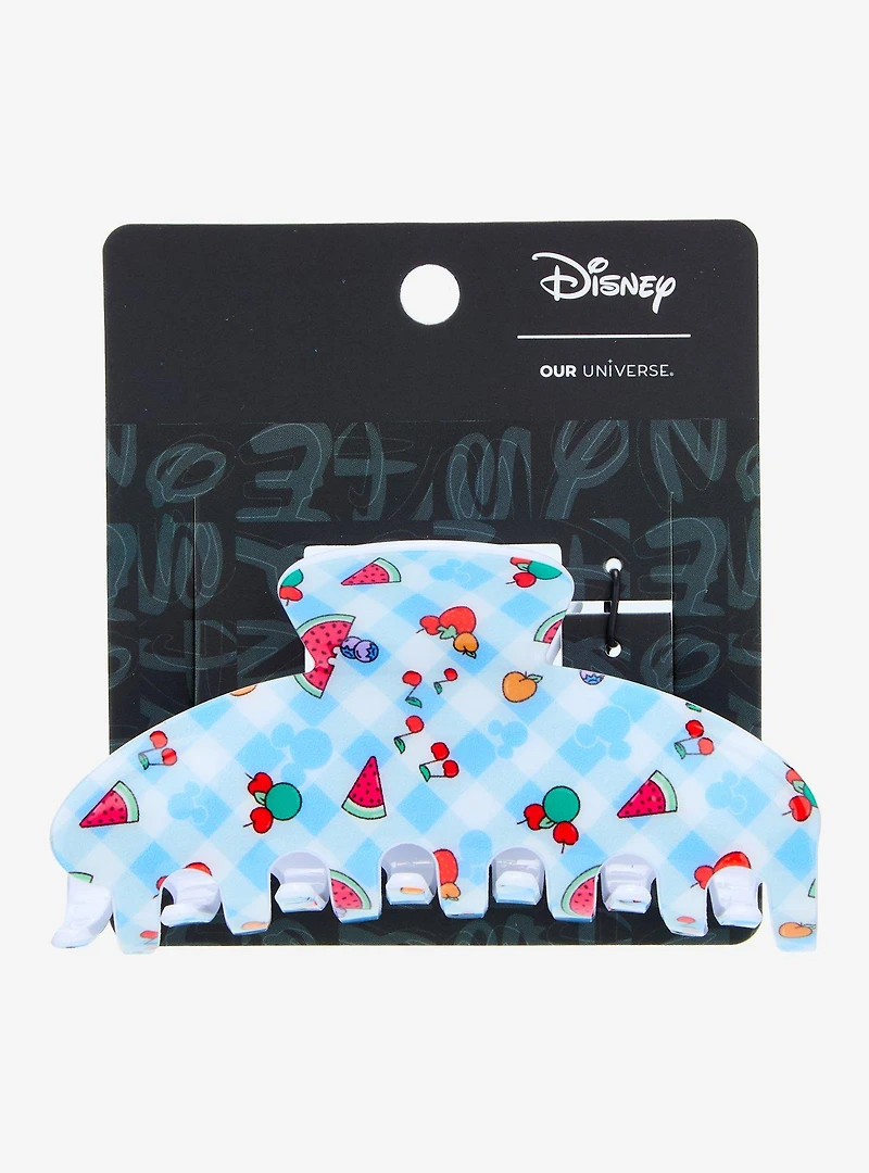 Our Universe Disney Mickey Mouse Fruit Allover Print Claw Clip - BoxLunch Exclusive