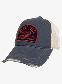 DC Comics Superman Pill Arc Vintage Cotton Twill Trucker Cap