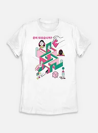 Squid Game Labyrinth Womens T-Shirt