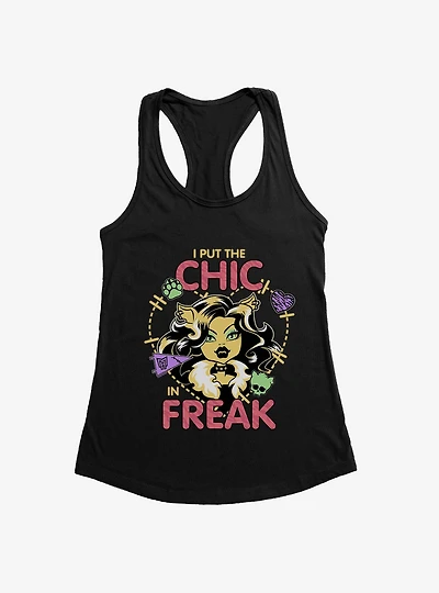 Monster High Clawdeen Wolf Chic Freak Womens Tank