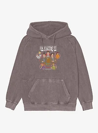 Supernatural Scoobynatural Crossover Mineral Wash Hoodie