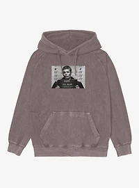 Supernatural Dean Winchester Mug Shot Mineral Wash Hoodie