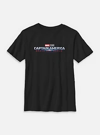 Marvel Captain America: Brave New World Burst Logo Youth T-Shirt