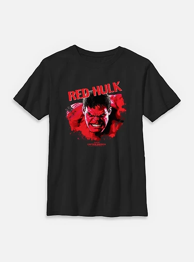 Marvel Captain America: Brave New World Red Hulk Youth T-Shirt